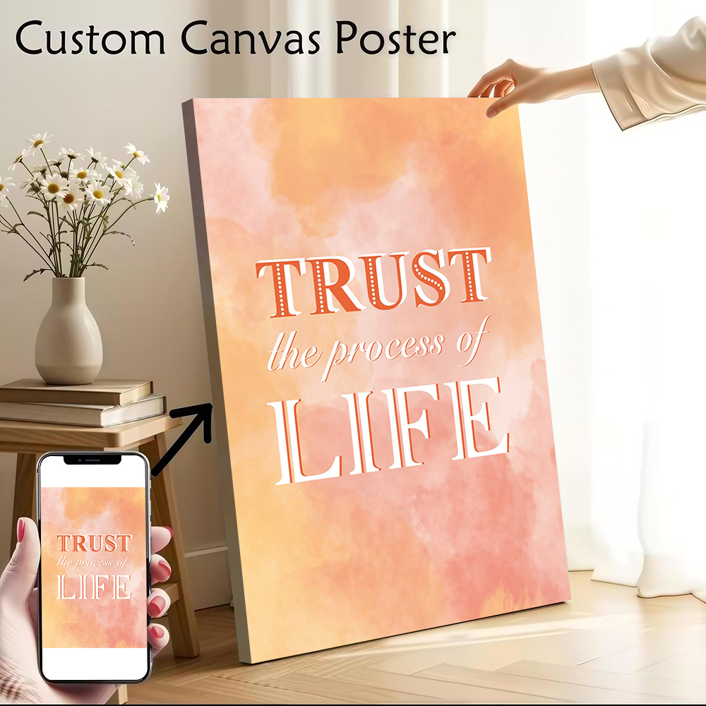 Luxury Lifestyle Quote - Trust the Process of Life Quote