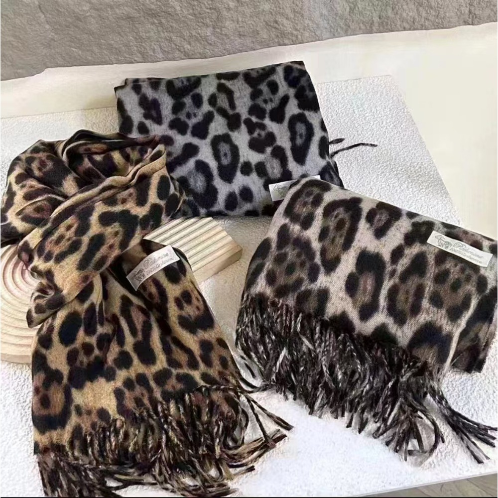 190*70CM Design Leopard Scarf  - Cashmere Throw Blanket ulasan dan harga
