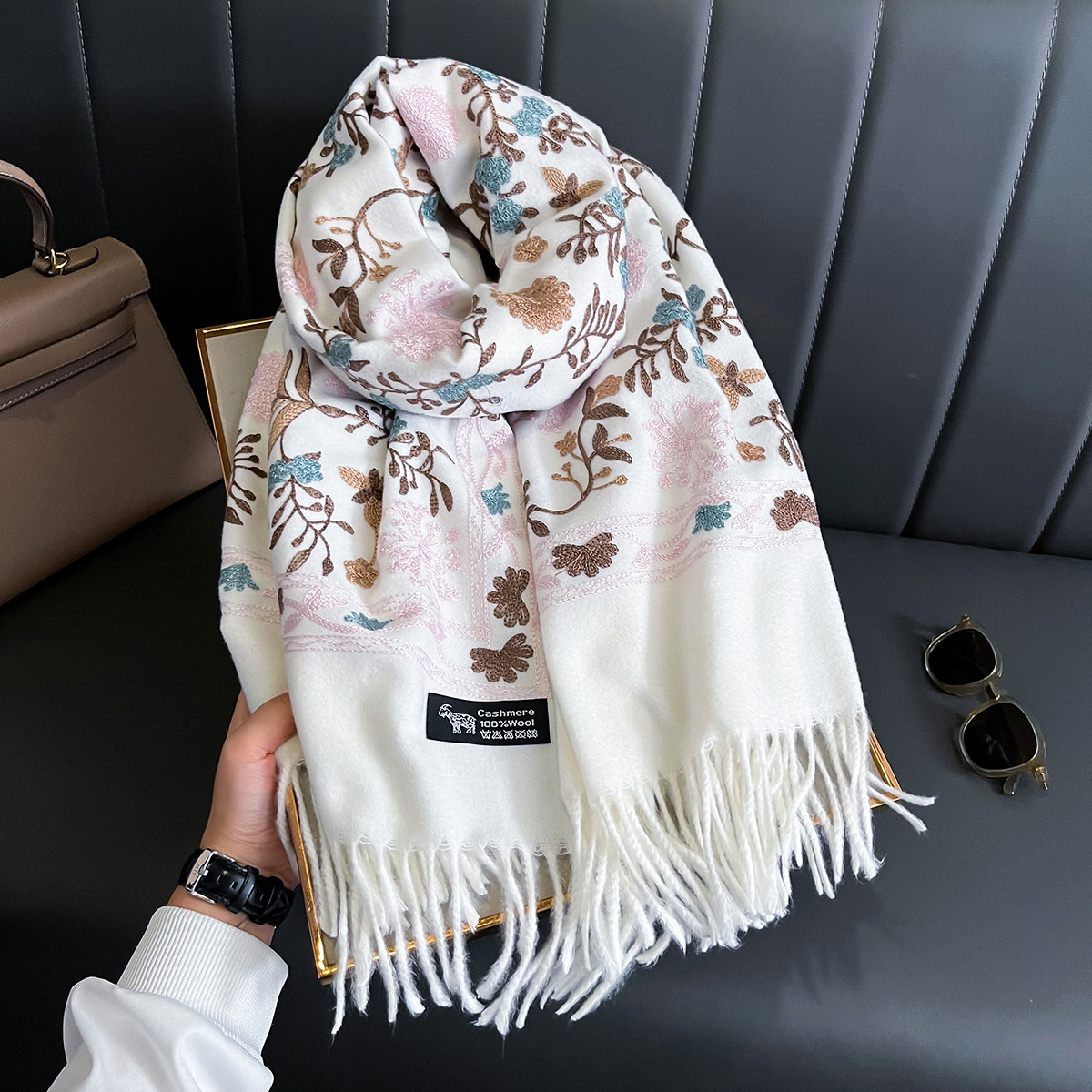 New Winter Warm Cashmere Scarf - Cashmere Throw Blanket ulasan dan harga