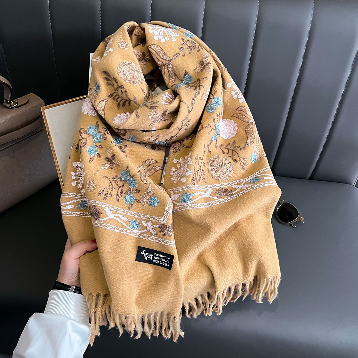 New Winter Warm Cashmere Scarf - Cashmere Throw Blanket ulasan dan harga