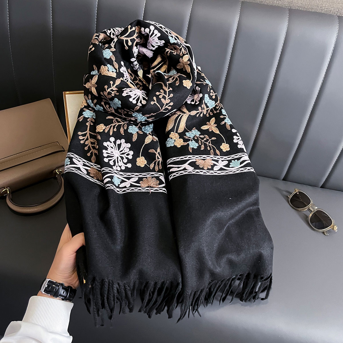 New Winter Warm Cashmere Scarf - Cashmere Throw Blanket ulasan dan harga