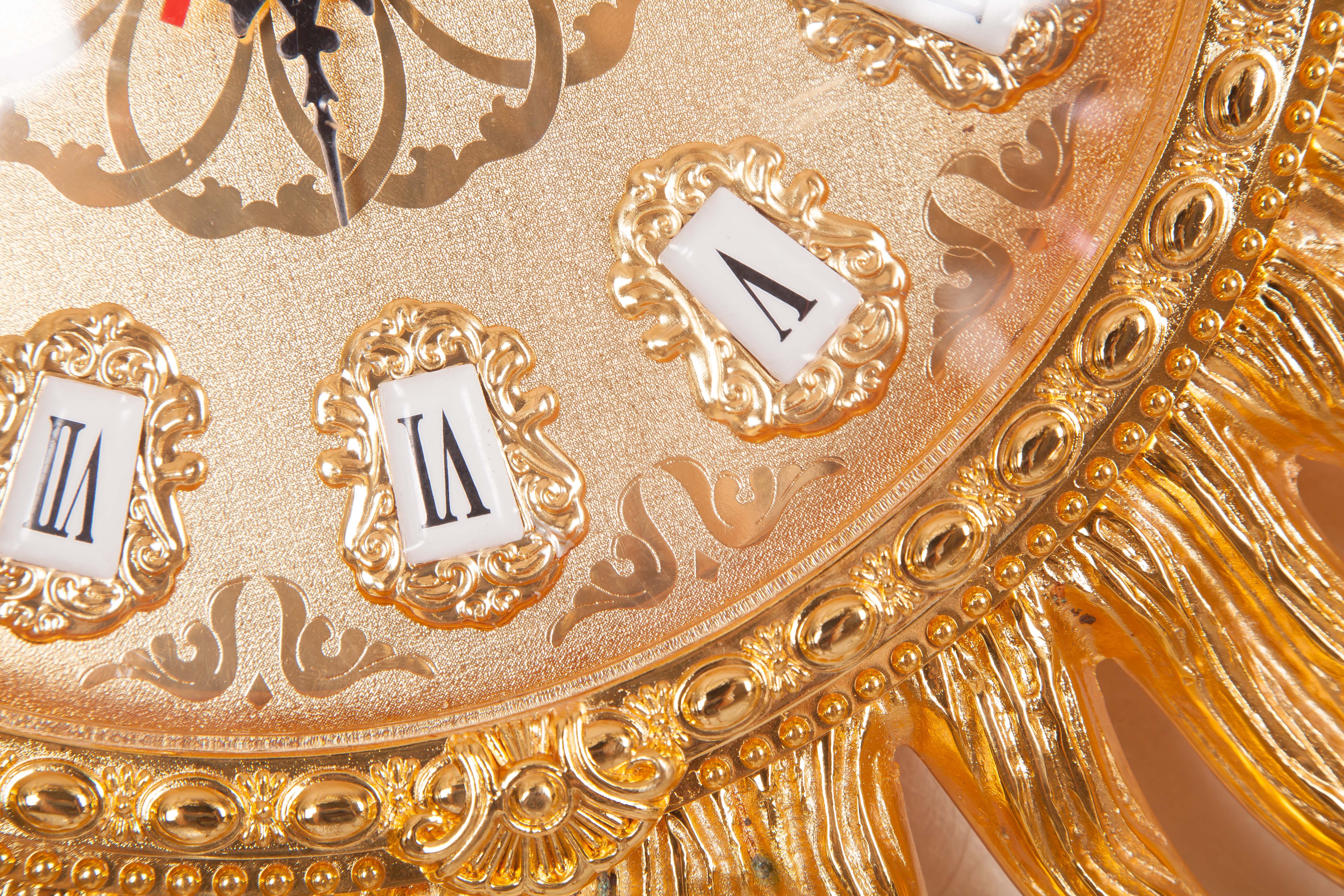Golden Wall Clocks European St - Luxury Lifestyle Homes ulasan dan harga