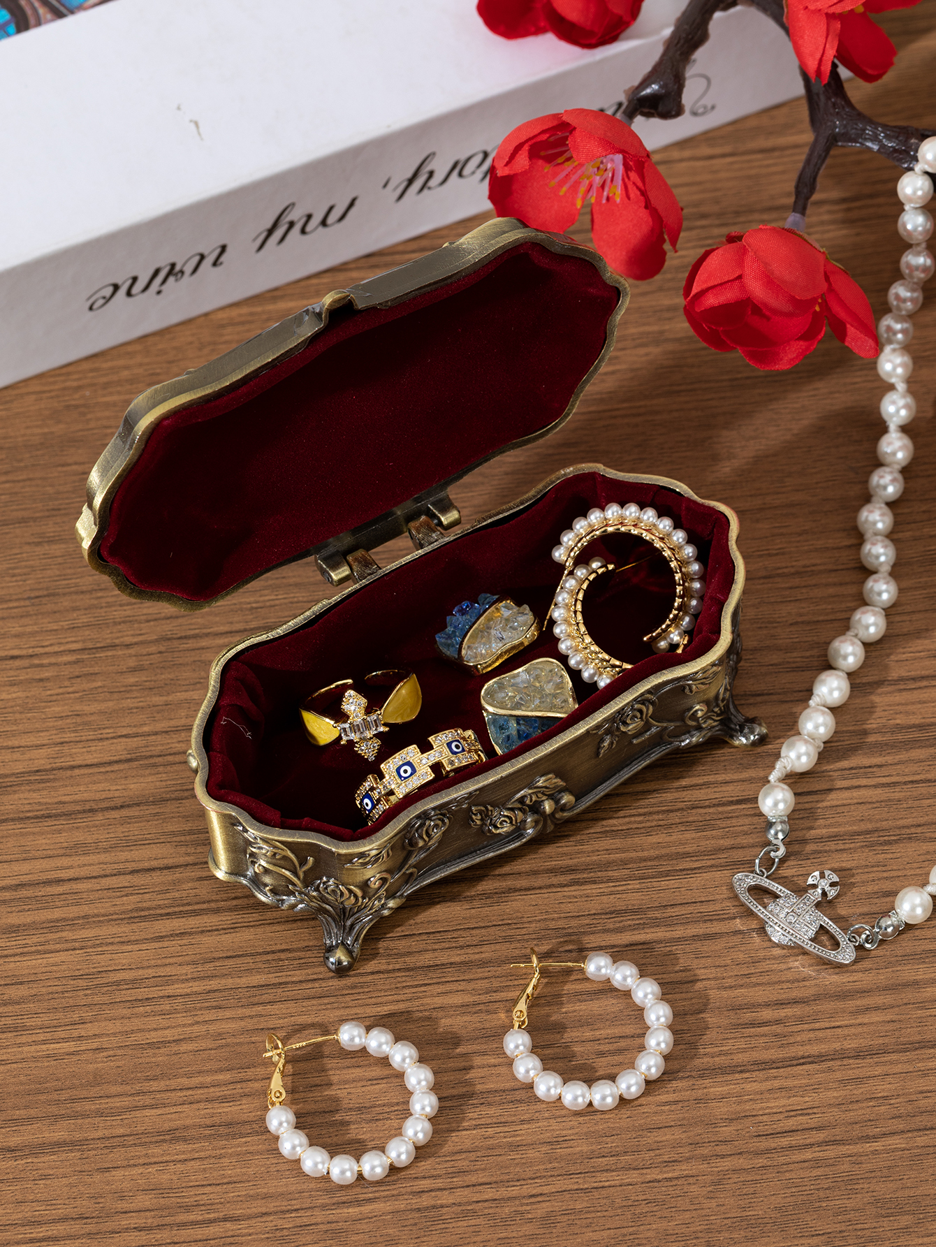 1Pc Vintage European-Style Zin - Luxury Lifestyle Rich ulasan dan harga