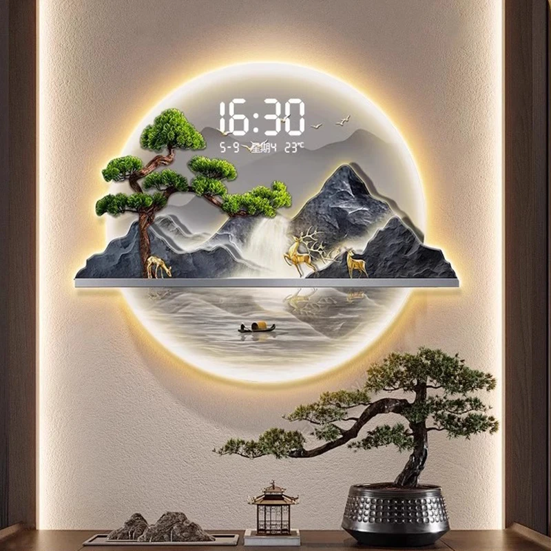 Chinese Style Design Wall Cloc - Luxury Lifestyle Homes ulasan dan harga