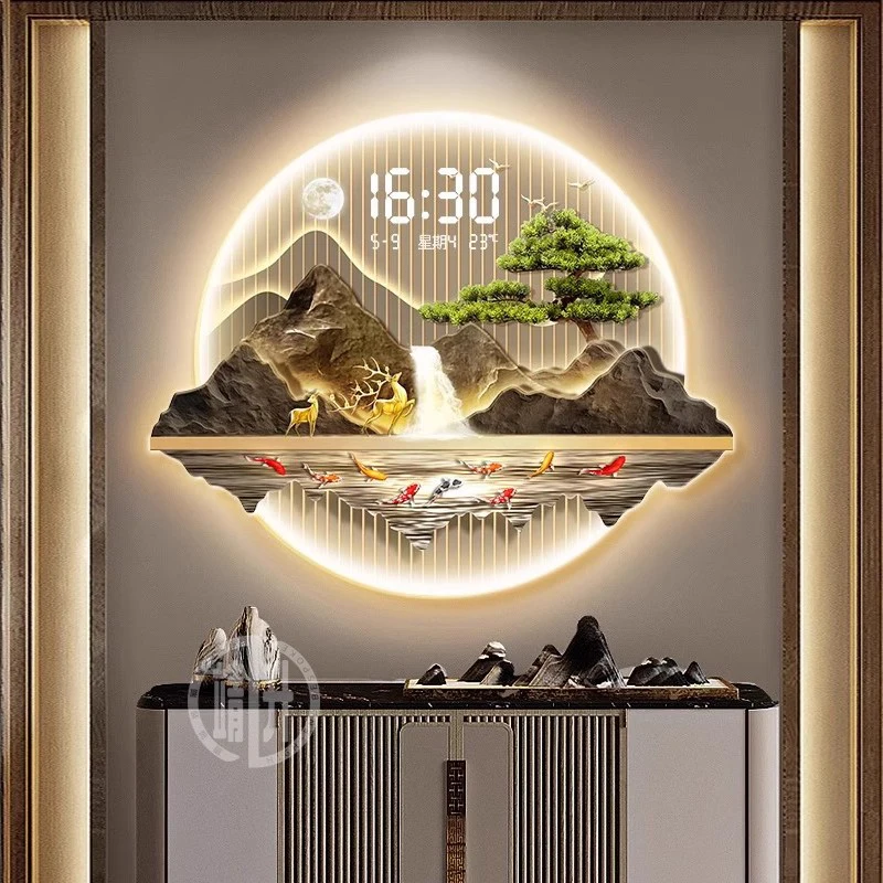 Chinese Style Design Wall Cloc - Luxury Lifestyle Homes ulasan dan harga