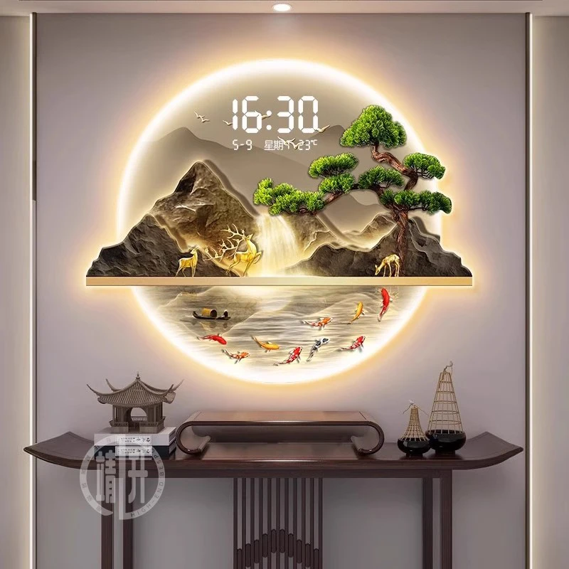 Chinese Style Design Wall Cloc - Luxury Lifestyle Homes ulasan dan harga