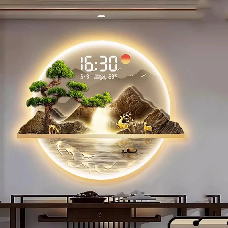 Chinese Style Design Wall Cloc - Luxury Lifestyle Homes ulasan dan harga