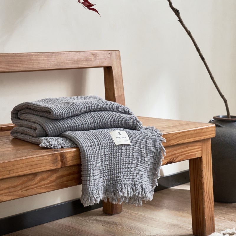 Vintage Bohemian Fringe Blanke - Cashmere Throw Blanket ulasan dan harga