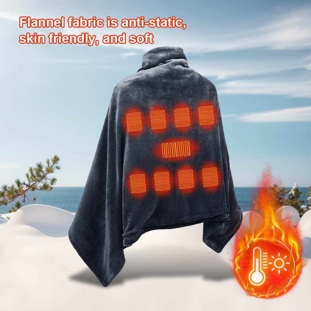 Wearable Heating Electric Blan - Cashmere Throw Blanket ulasan dan harga