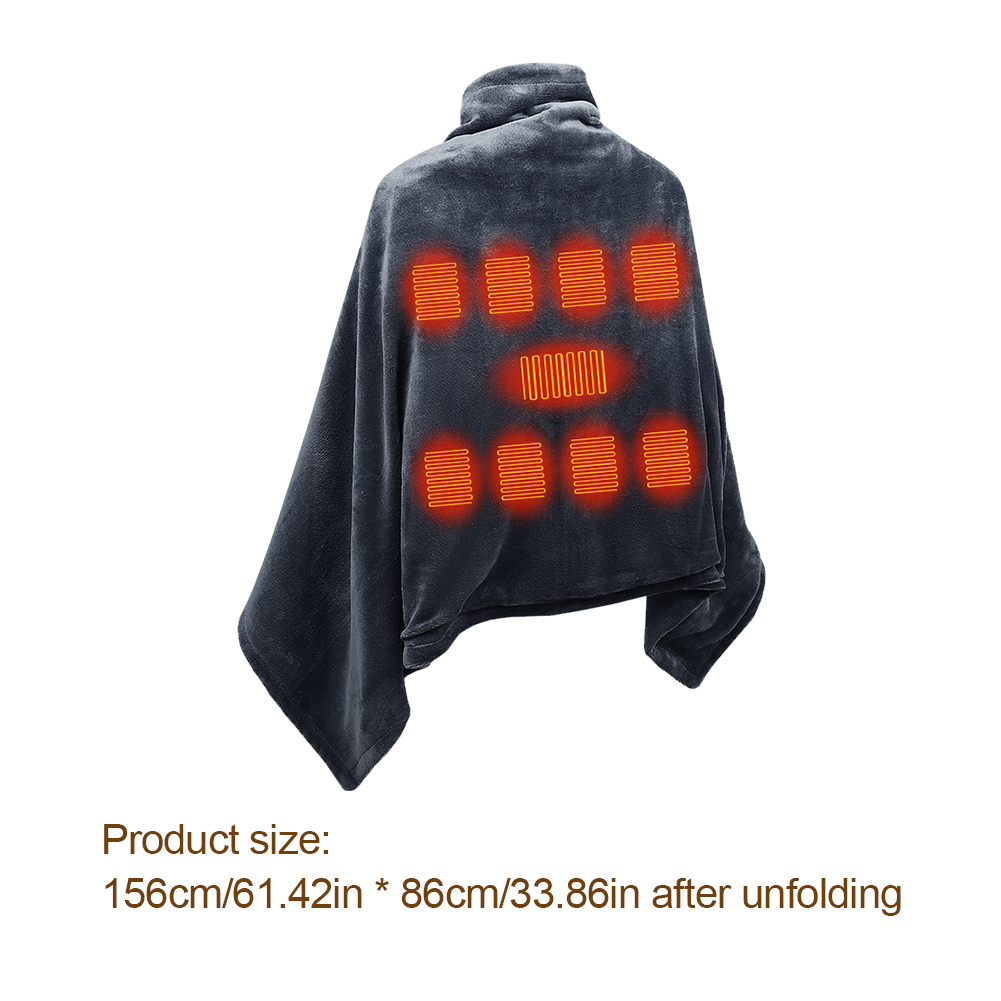 Wearable Heating Electric Blan - Cashmere Throw Blanket ulasan dan harga