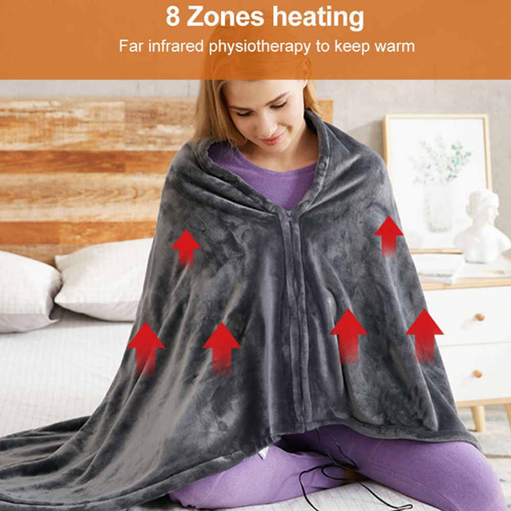Wearable Heating Electric Blan - Cashmere Throw Blanket ulasan dan harga
