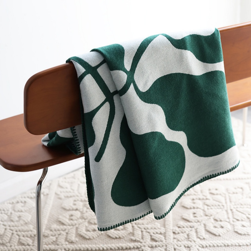 Jacquard Faux Cashmere Blanket - Cashmere Throw Blanket ulasan dan harga