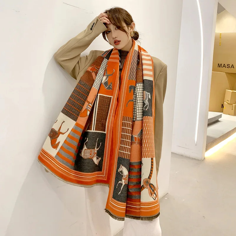 2024 New Luxury Winter Cashmer - Cashmere Throw Blanket ulasan dan harga