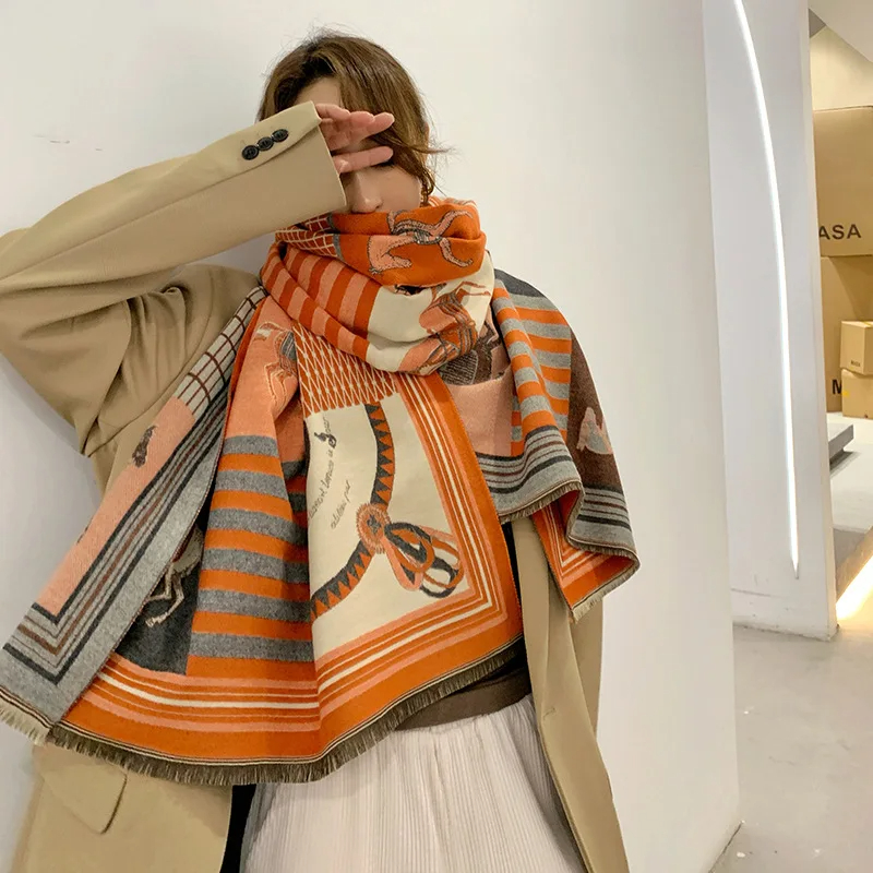 2024 New Luxury Winter Cashmer - Cashmere Throw Blanket ulasan dan harga