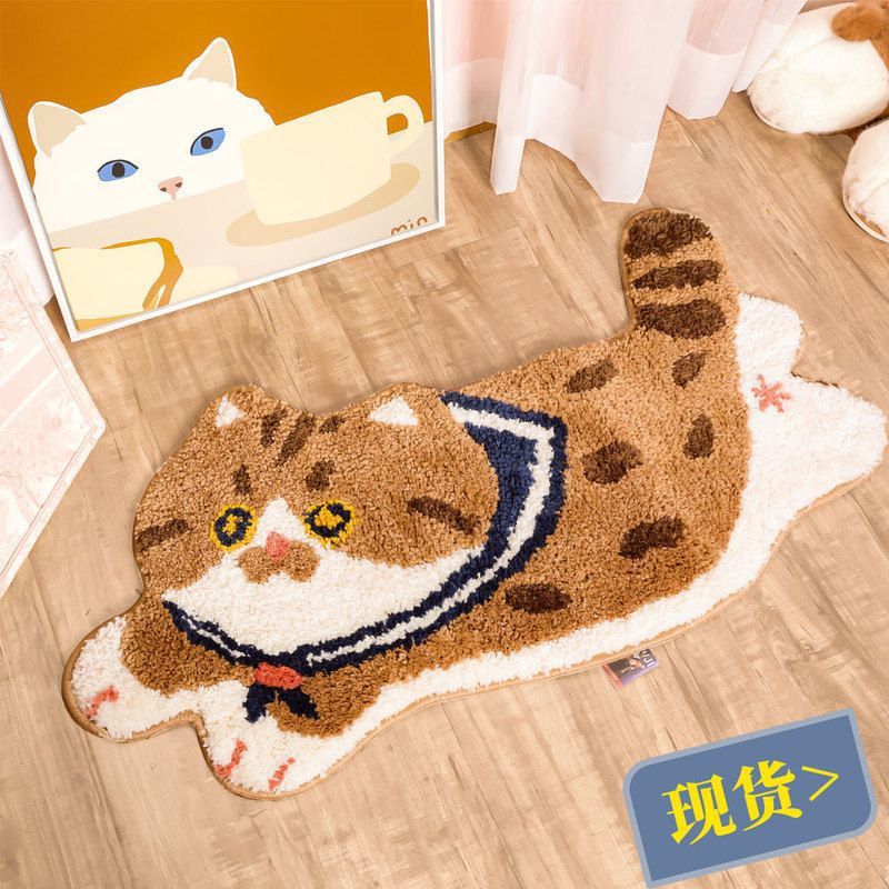VIKAMA Cute Girl Cat Imitation - Cashmere Throw Blanket ulasan dan harga