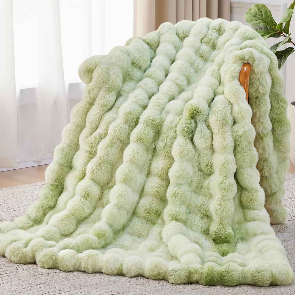 Faux Fur Throw Blanket, 1000GS - Cashmere Throw Blanket ulasan dan harga