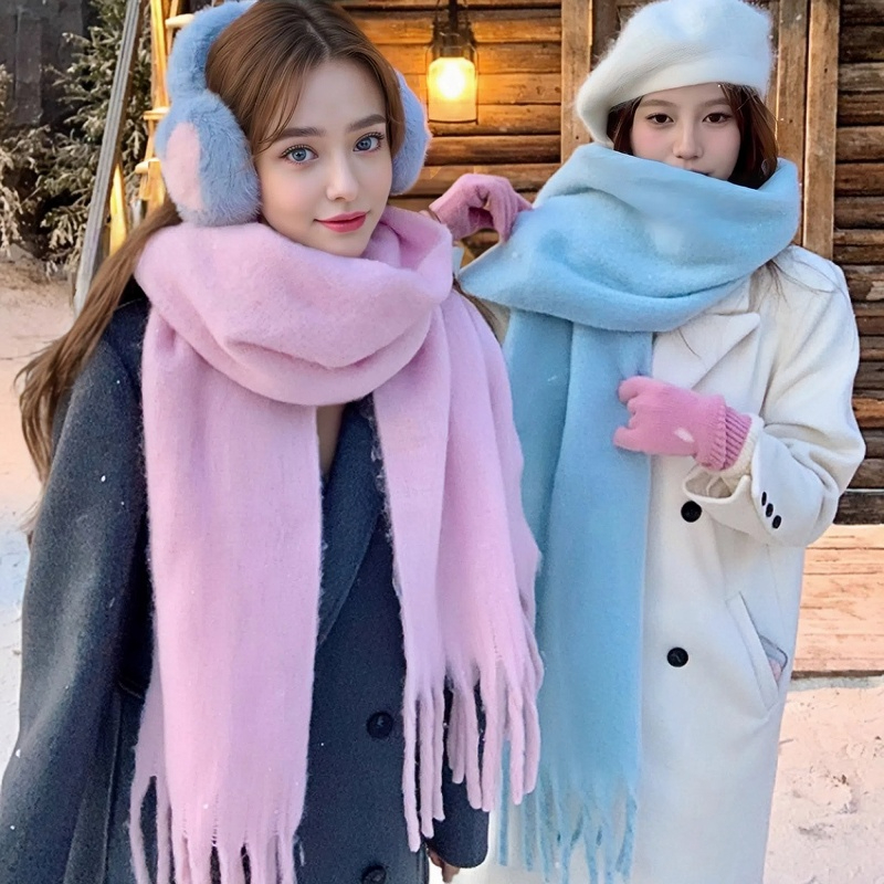 Winter Scarf for Women Cashmer - Cashmere Throw Blanket ulasan dan harga