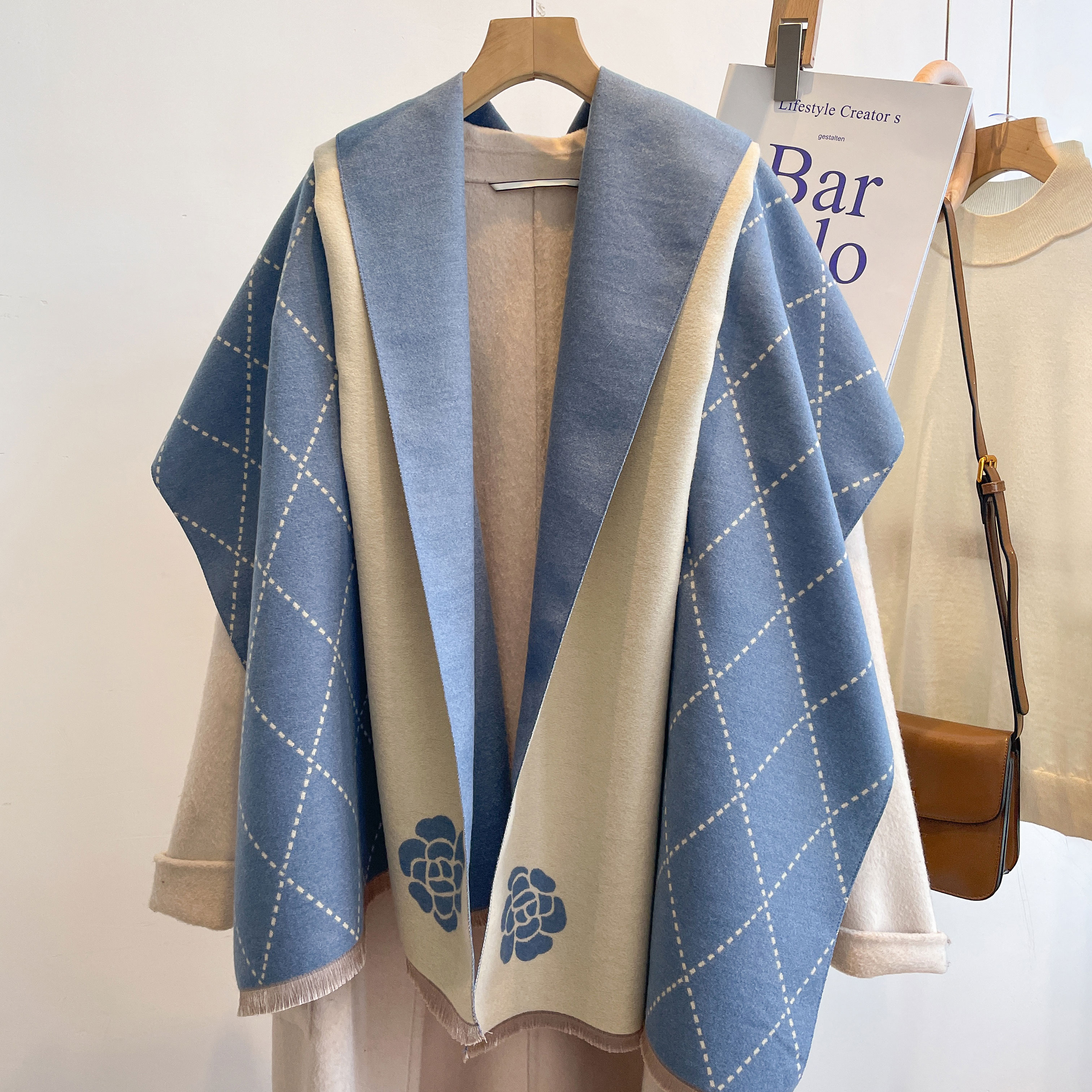 2023 Designer Cashmere Scarf W - Cashmere Throw Blanket ulasan dan harga