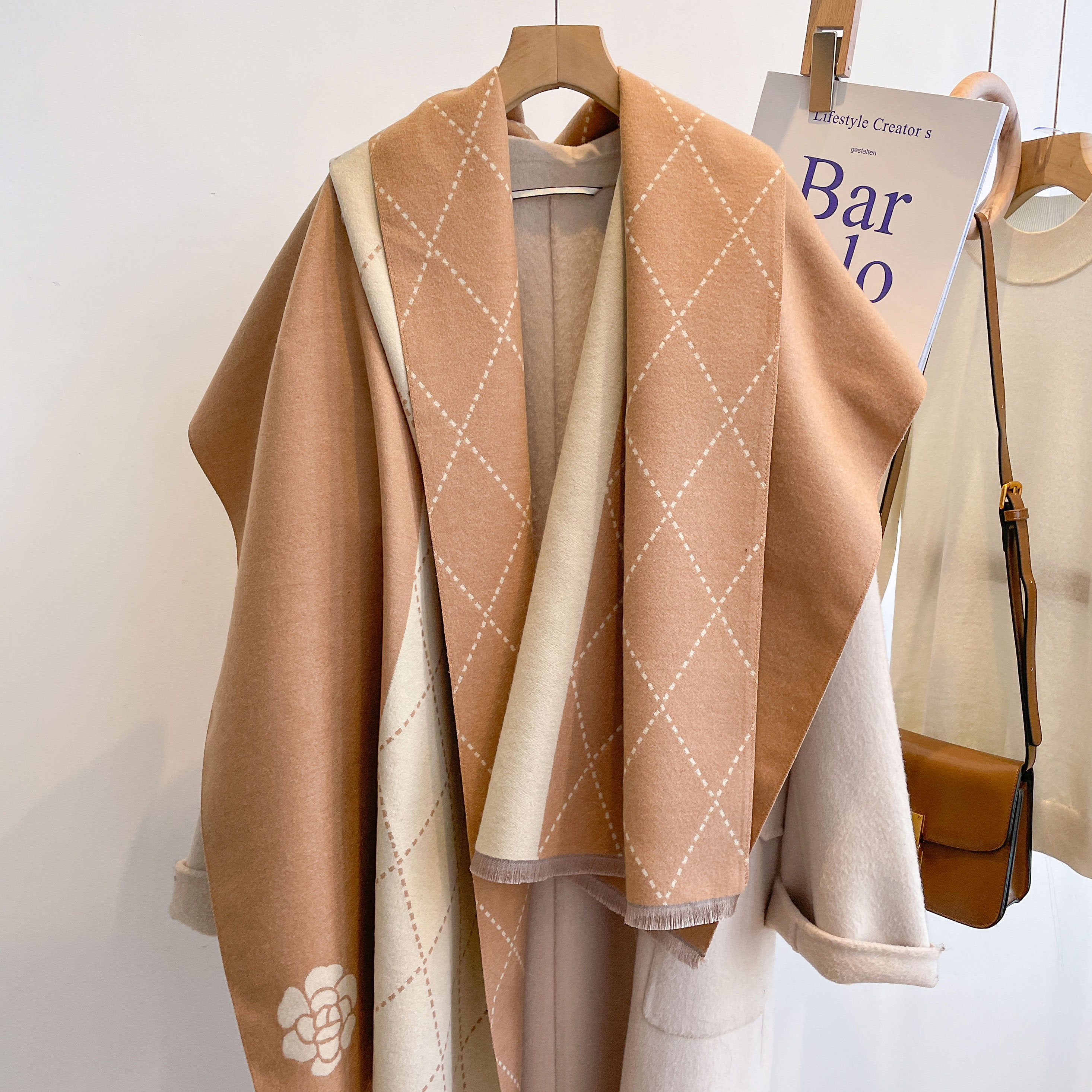 2023 Designer Cashmere Scarf W - Cashmere Throw Blanket ulasan dan harga